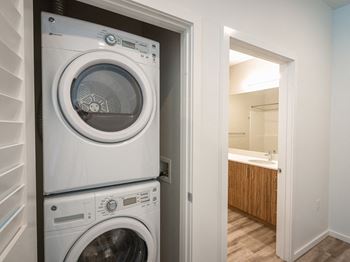Washer and dryer included